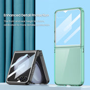 Solid Color Transparent Case For Galaxy Z Flip Series