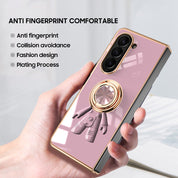 Astronaut Buckle Electroplated Case For Galaxy Z Fold Series