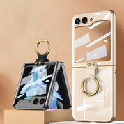 Electroplated Ring Buckle Case For Galaxy Z Flip Series