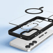 Samsung Magsafe Series | Metal Lens Ring Transparent Mobile Phone Case