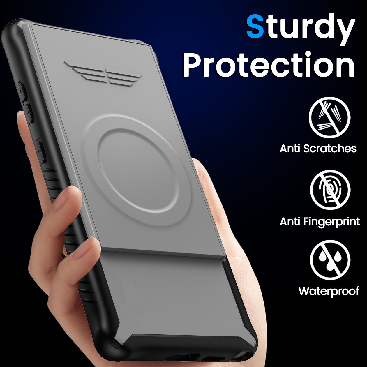 Samsung Magsafe Series | Lens Sliding Window Anti-Fall Phone Case