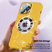iPhone MagSafe Series | Slim Matte Cutout Logo Phone Case