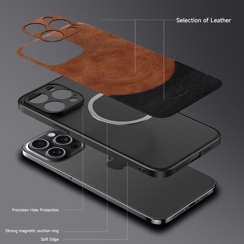 iPhone MagSafe Series | Leather Phone Case