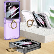 Transparent Ring Case For Galaxy Z Flip Series