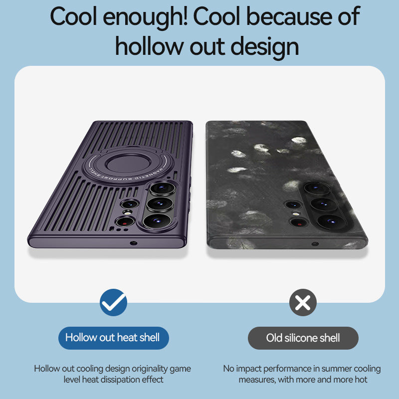 Samsung Magsafe Series | Heat Dissipation Foldable Bracket Phone Case