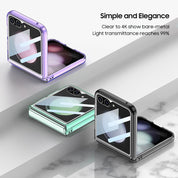 Solid Color Transparent Case For Galaxy Z Flip Series