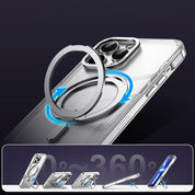 iPhone MagSafe Series | 360° Rotating Metal Stand Phone Case