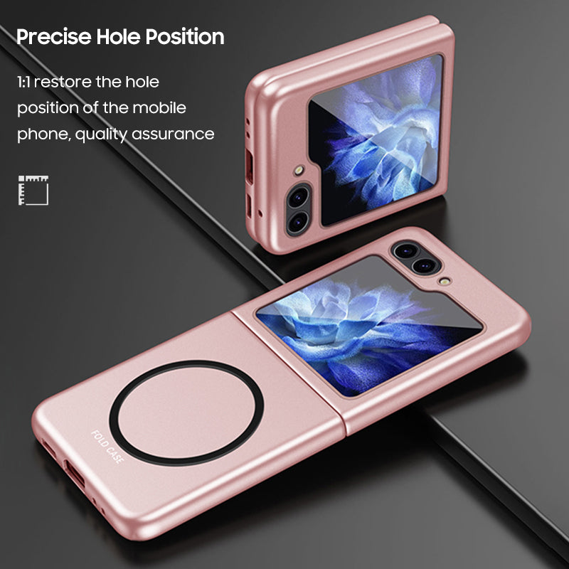 Frosted Magnetic Wireless Charging Case For Galaxy Z Flip Series