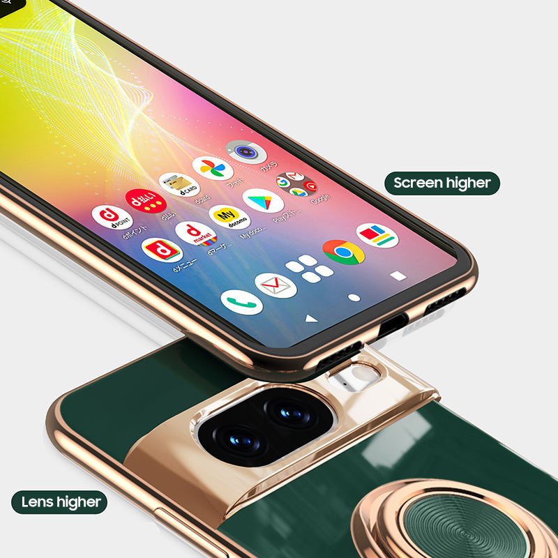 Google series | Electroplated Magnetic Ring Mobile Phone Case