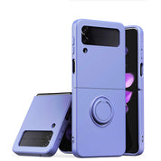 Liquid Silicone Holder Ring Case For Galaxy Z Flip Series