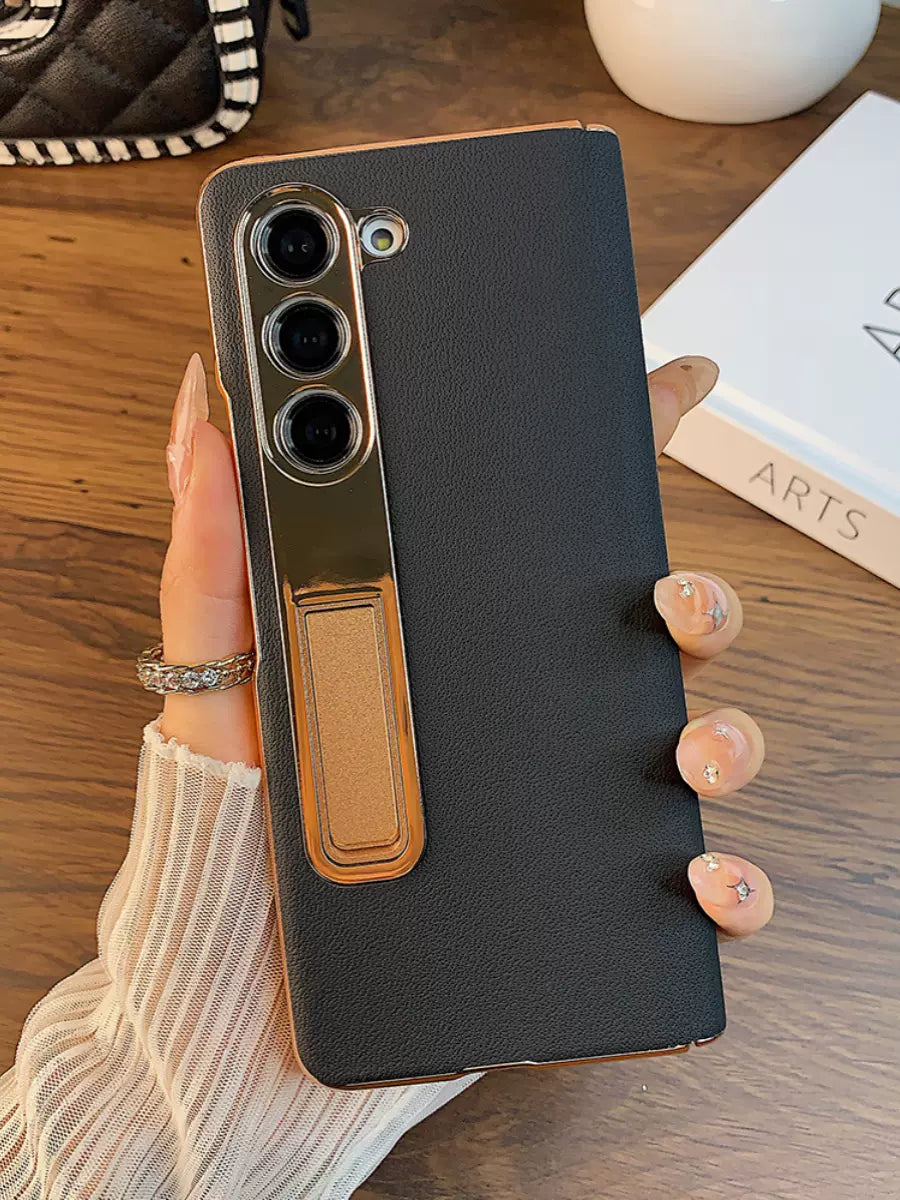 Luxury Leather Case for Samsung Fold