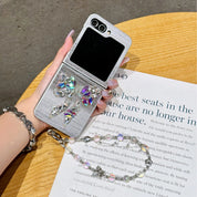 Luxury Diamond Bow-Knot Chain Case for Samsung Galaxy Z Flip Series