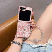 Luxury Firework Crystal Chain Case for Samsung Galaxy Z Flip Series