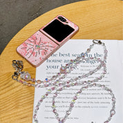 Luxury Firework Crystal Chain Case for Samsung Galaxy Z Flip Series