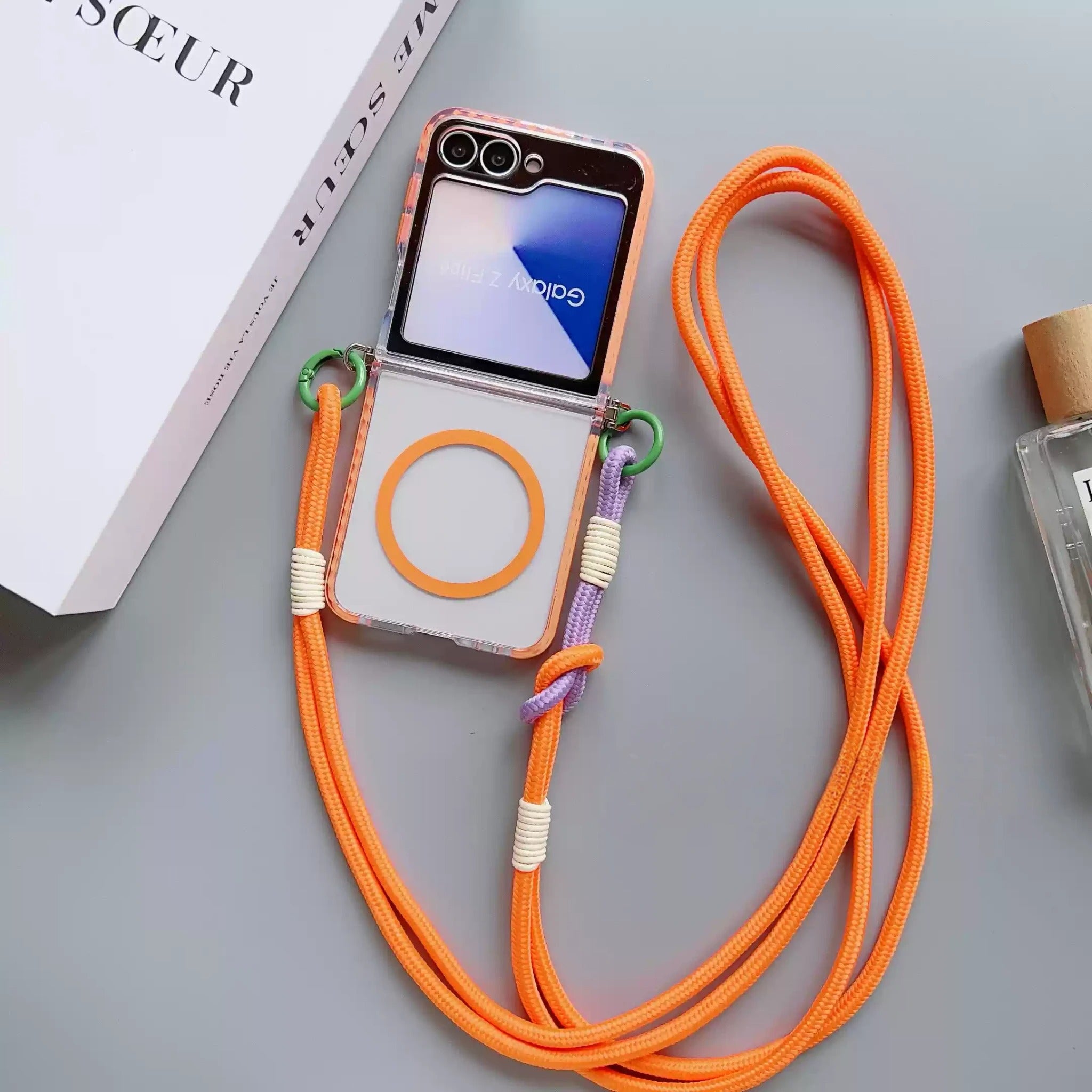 Galaxy Z Flip Magnetik Edge Case