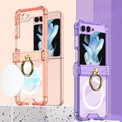 Transparent Ring Case For Galaxy Z Flip Series