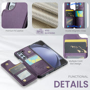 Wallet Case with Card Holder For Galaxy Z Fold Series