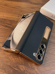 Luxury Leather Case for Samsung Fold