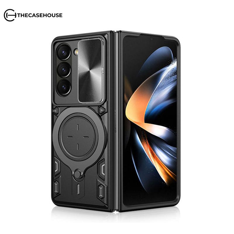 Rotating Ring Stand Anti-Fall Case For Galaxy Z Fold Series