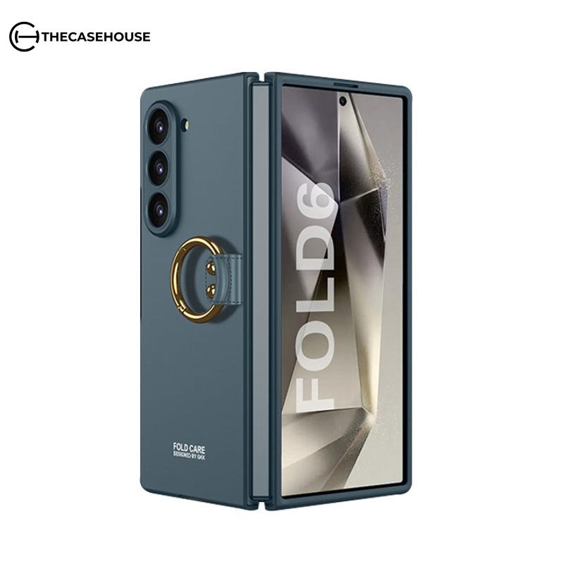 Foldable Case with Ring Buckle For Galaxy Z Fold Series