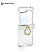 Transparent Ring Case For Galaxy Z Flip Series