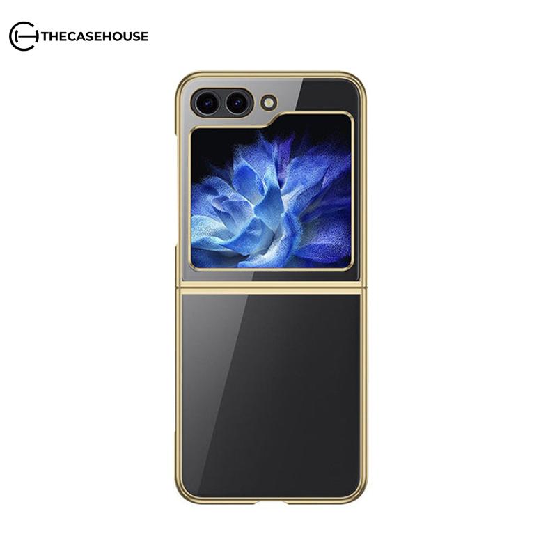 Electroplated Transparent Case For Galaxy Z Flip Series