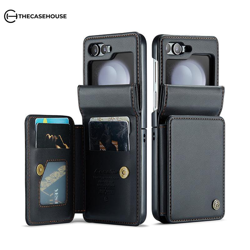 Wallet Case with Card Holder For Galaxy Z Flip Series