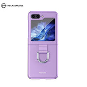 Frosted Band Ring Case For Galaxy Z Flip Series