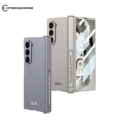 Magnetic Hinge Protection Hard Case with Screen Protector for Samsung Galaxy Z Fold 6