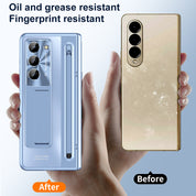 Electroplated Frosted Vertical Case For Galaxy Z Fold Series