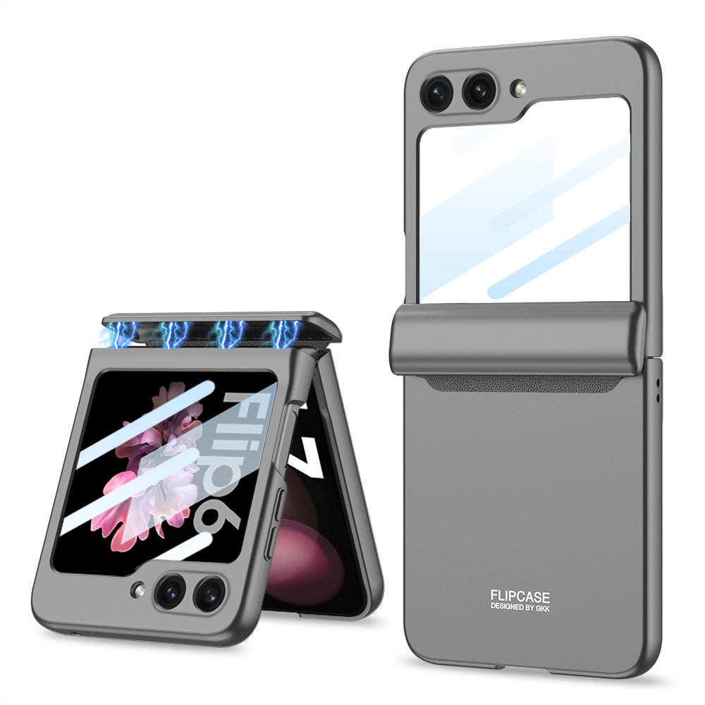 Magnetic Hinge Frosted Case For Galaxy Z Flip Series