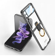 Electroplated Ring Buckle Case For Galaxy Z Flip Series