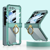 Transparent Ring Case For Galaxy Z Flip Series