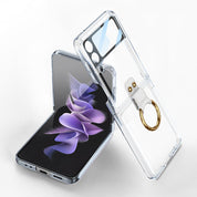 Electroplated Ring Buckle Case For Galaxy Z Flip Series