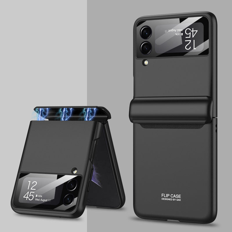 Magnetic Hinge Frosted Case For Galaxy Z Flip Series