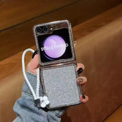 Luxury Diamond Plated Ultra-Thin Case for Samsung Galaxy Z Flip