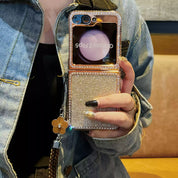 Luxury Diamond Plated Ultra-Thin Case for Samsung Galaxy Z Flip