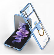 Electroplated Ring Buckle Case For Galaxy Z Flip Series