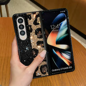 Diamond Leopard Phone Case For Samsung Galaxy Z Fold