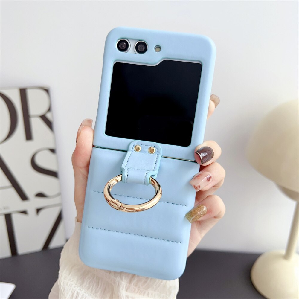 Luxury Ring Holder Case for Samsung Galaxy Z Flip 5