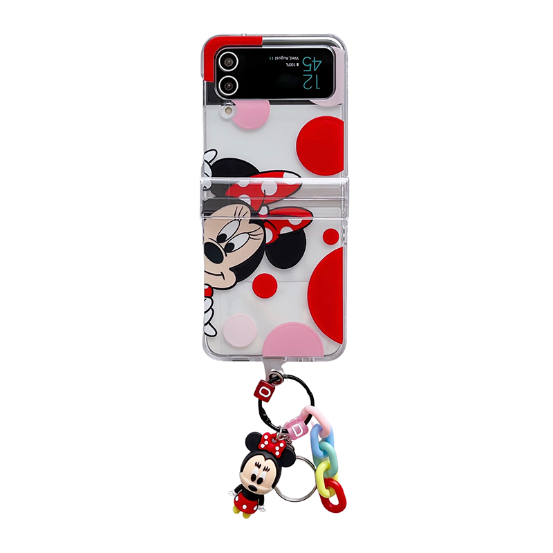 Cute Minnie Mickey Mouse Case For Samsung Galaxy Z Flip