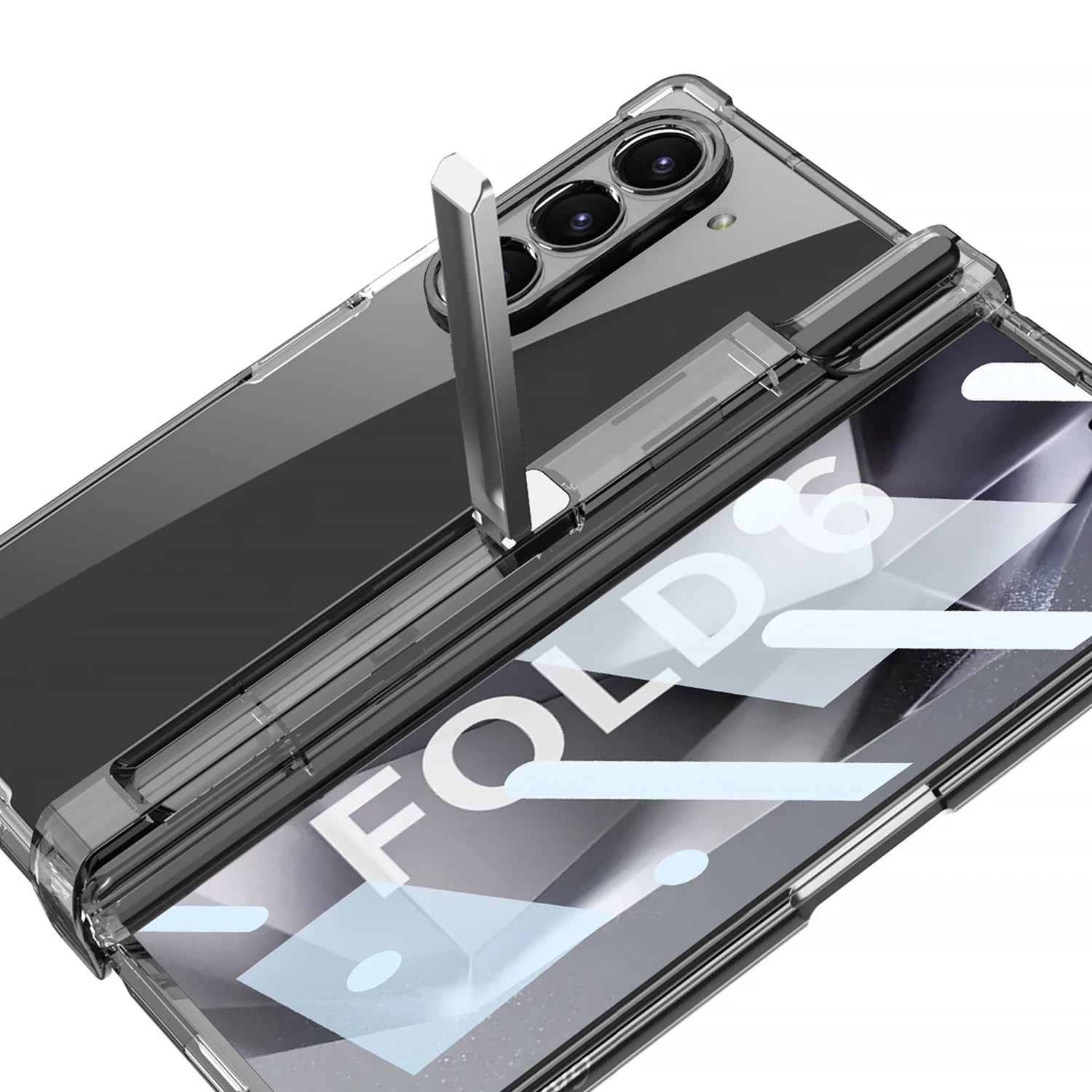 Transparent Air Bag Anti-Fall Case For Galaxy Z Fold 6