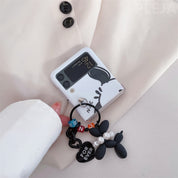 Cute Pochacco Phone Case for Samsung Galaxy Z Flip