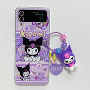 Cute Kuromi Phone Case For Samsung Galaxy Z Flip