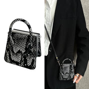 Serpentina Luxe Snake Skin Crossbody Case for Z Flip