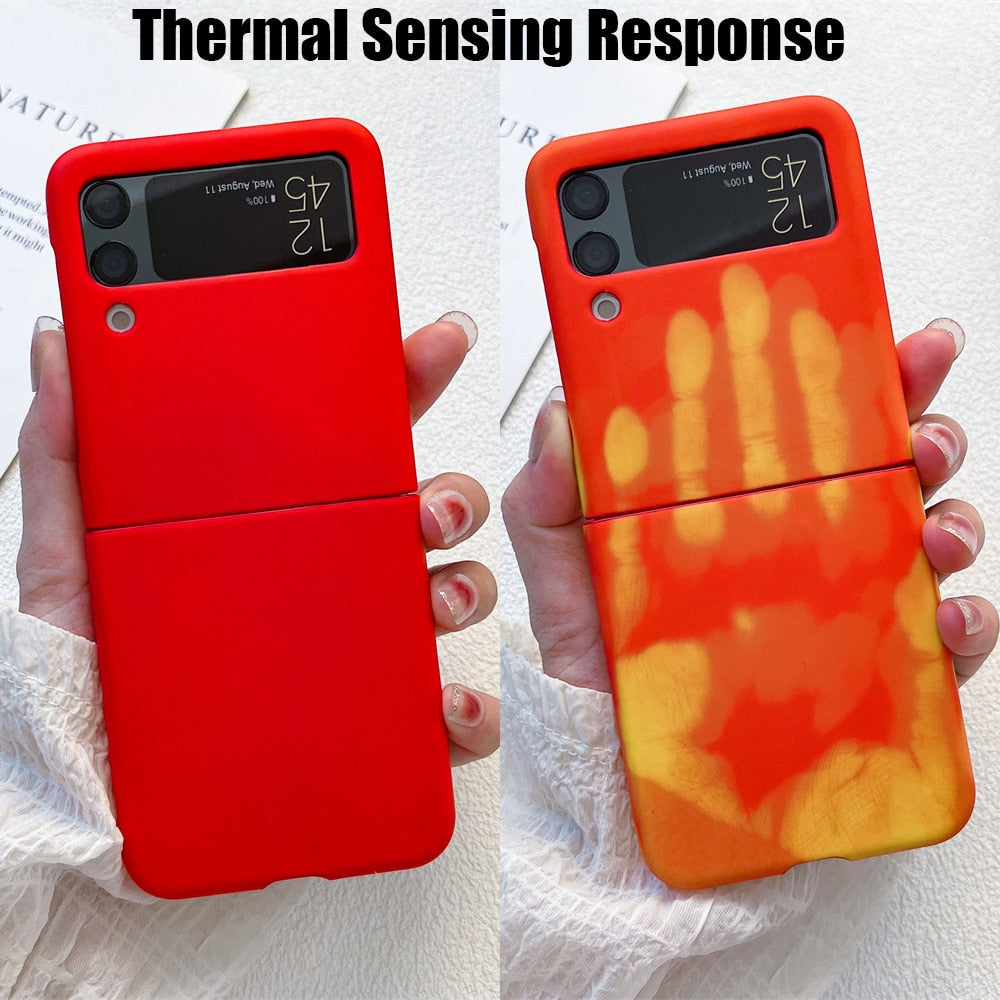 Thermochromic Case Phone Case for Samsung Z Flip