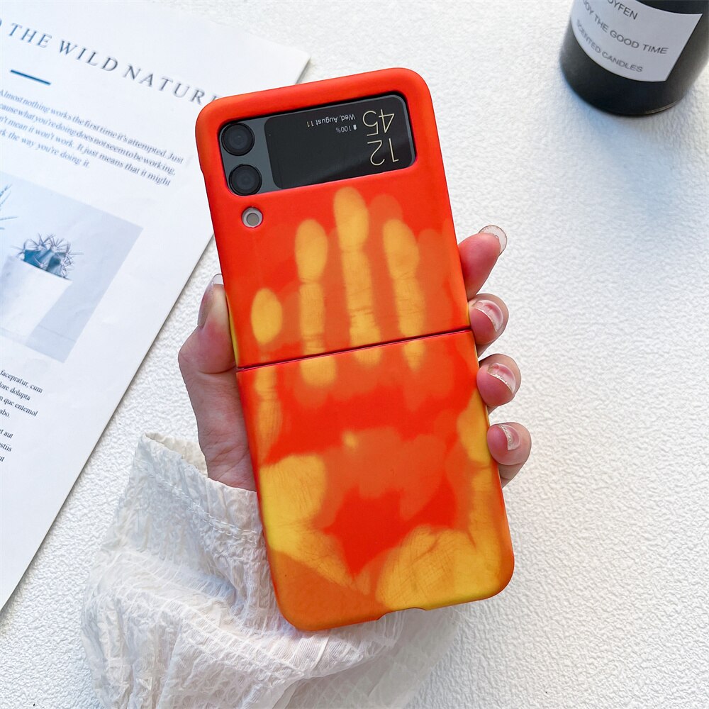 Thermochromic Case Phone Case for Samsung Z Flip