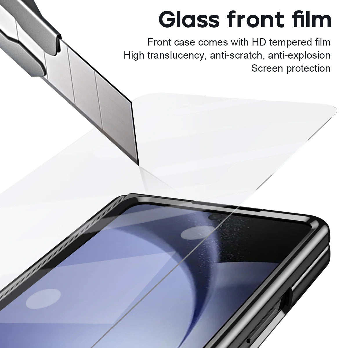 S Pen Stand Case with Screen Protector and Pen Slot for Samsung Galaxy Z Fold Series