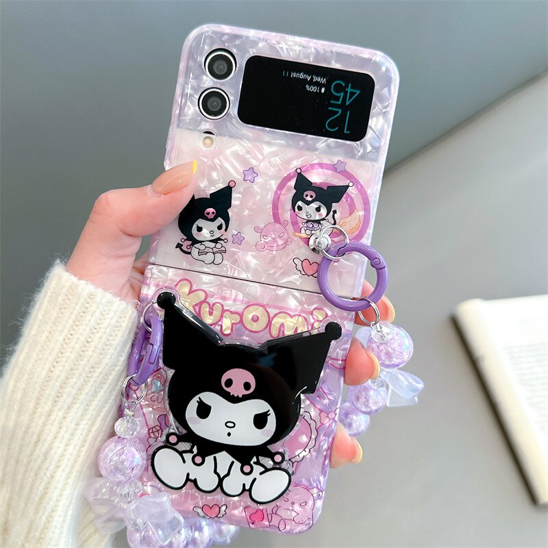 Cute Kuromi Phone Case for Samsung Galaxy Z Flip