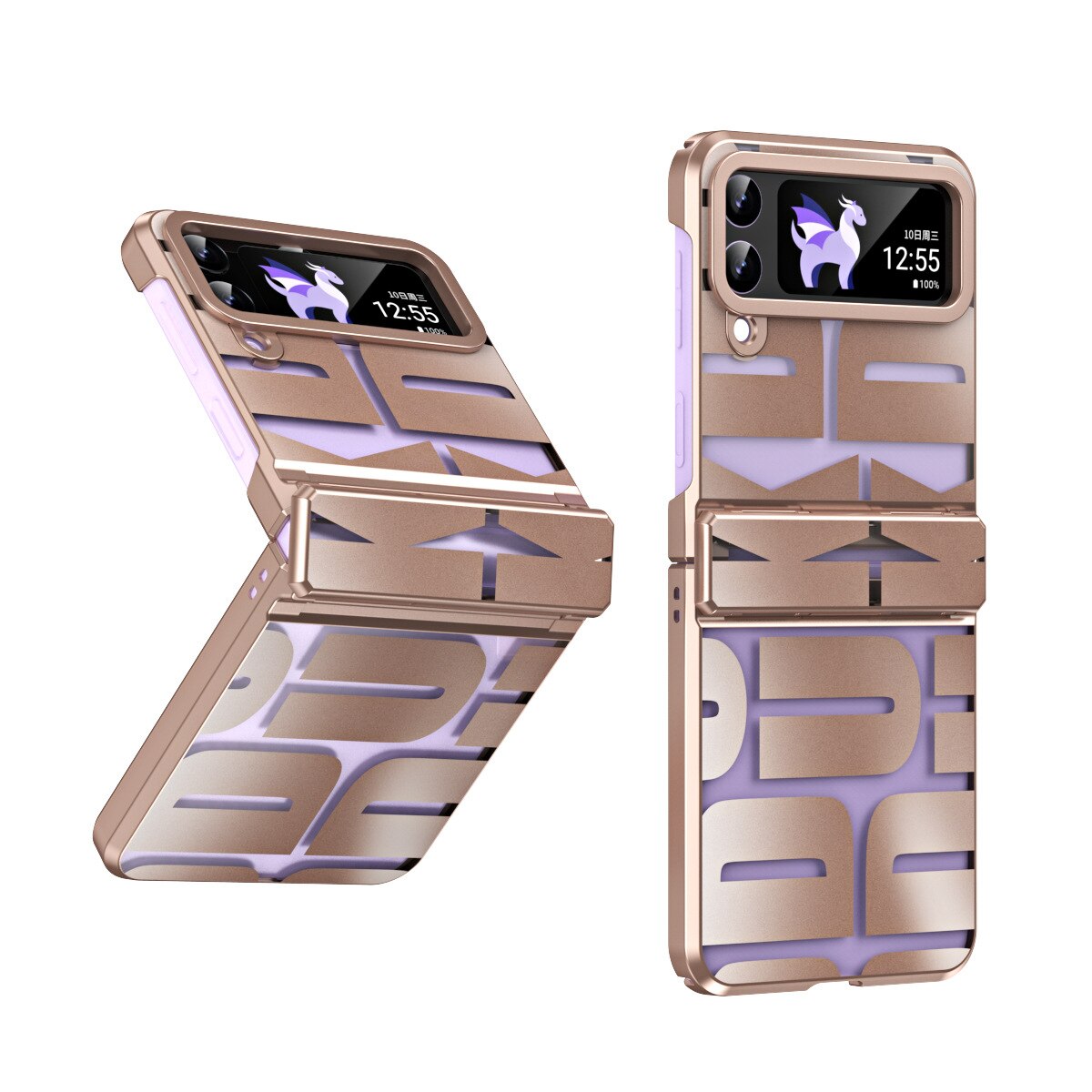 Luxury Phantom Plating Phone Case For Samsung Galaxy Z Flip